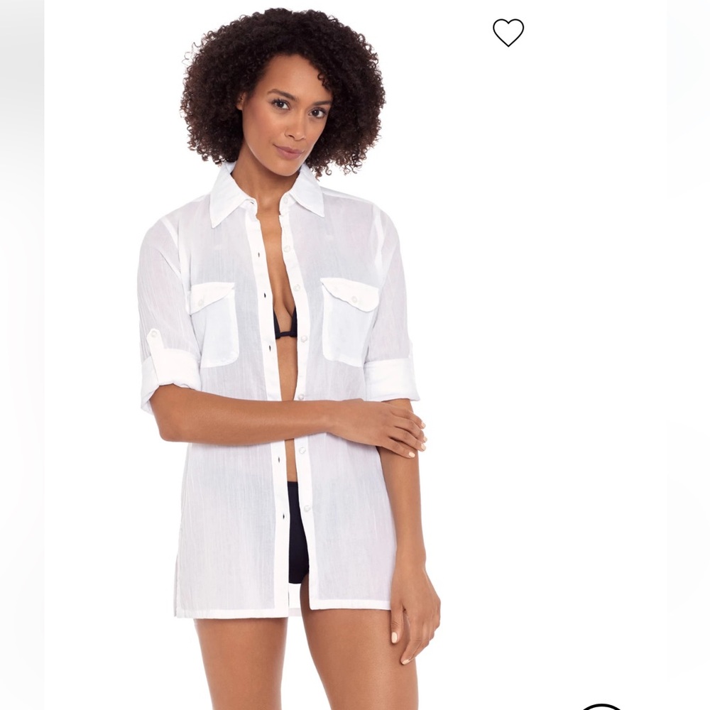 Lauren Ralph Lauren Button Down Camp Shirt Dress - NWOT